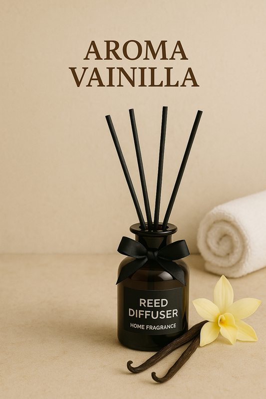 Difusor de amores +aceite aromático vainilla tabaco +difusor de varilla vainilla
